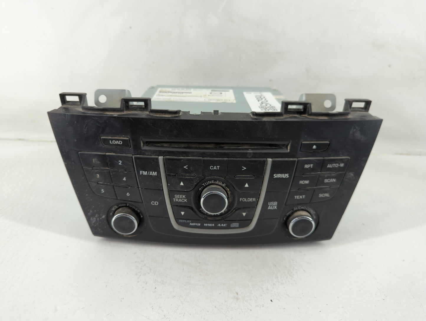 2013-2017 Mazda 5 Radio AM FM Cd Player Receiver Replacement P/N:CG40 66 9R0 Fits Fits 2013 2014 2015 2016 2017 OEM Used Aut