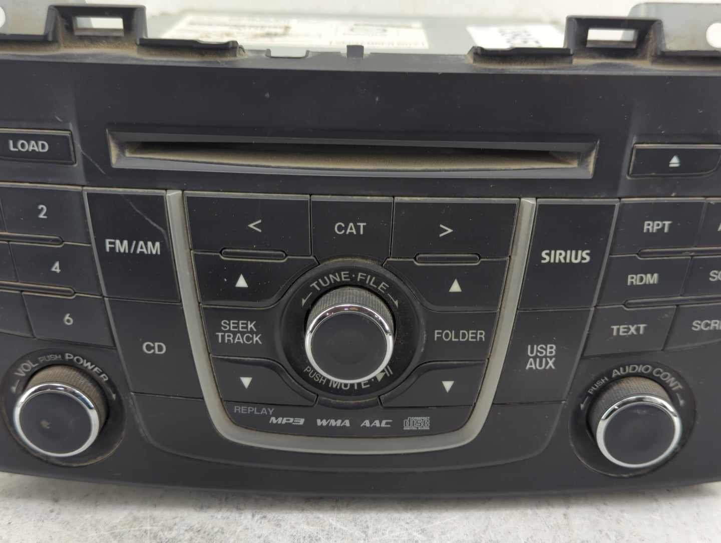2013-2017 Mazda 5 Radio AM FM Cd Player Receiver Replacement P/N:KA058 CG40 66 9R0 Fits Fits 2013 2014 2015 2016 2017 OEM Us