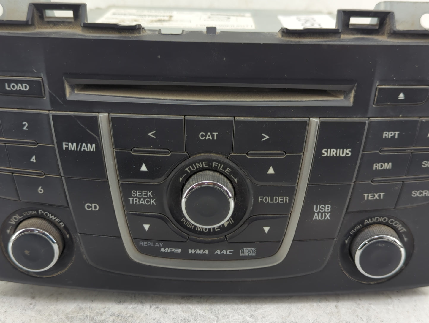 2013-2017 Mazda 5 Radio AM FM Cd Player Receiver Replacement P/N:KA058 CG40 66 9R0 Fits Fits 2013 2014 2015 2016 2017 OEM Us