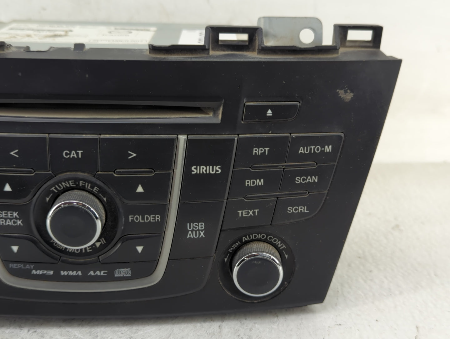 2013-2017 Mazda 5 Radio AM FM Cd Player Receiver Replacement P/N:KA058 CG40 66 9R0 Fits Fits 2013 2014 2015 2016 2017 OEM Us