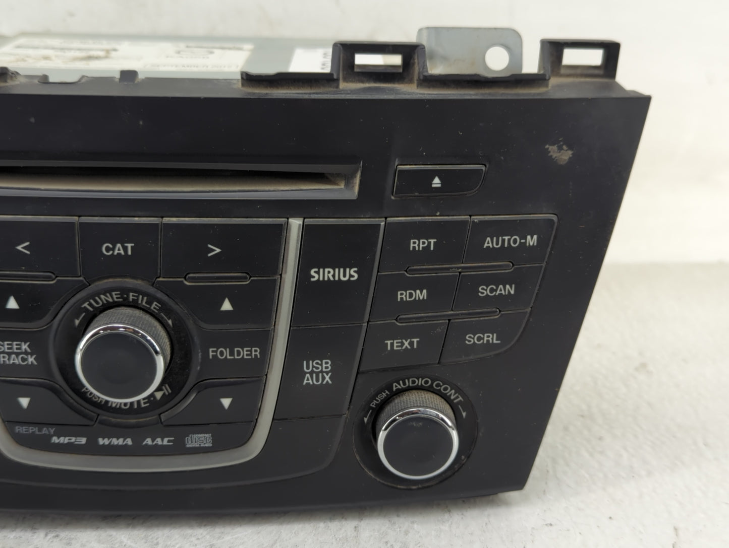 2013-2017 Mazda 5 Radio AM FM Cd Player Receiver Replacement P/N:KA058 CG40 66 9R0 Fits Fits 2013 2014 2015 2016 2017 OEM Us