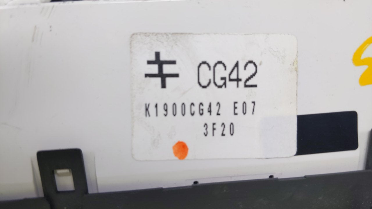 2012-2017 Mazda 5 Climate Control Module Temperature AC/Heater Replacement P/N:K1900CG42 Fits Fits 2012 2013 2014 2015 2016 