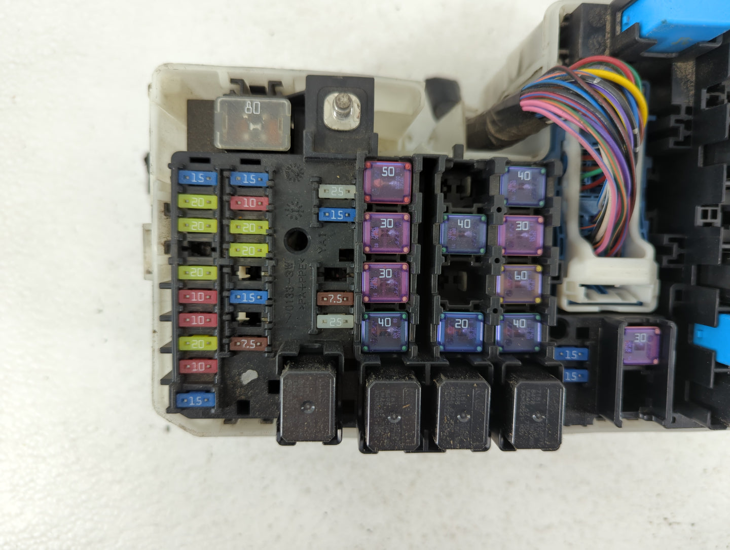 2012-2017 Mazda 5 Fusebox Fuse Box Panel Relay Module P/N:K7005 C513-6676Y Fits Fits 2012 2013 2014 2015 2016 2017 OEM Used 