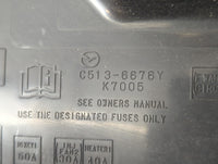 2012-2017 Mazda 5 Fusebox Fuse Box Panel Relay Module P/N:K7005 C513-6676Y Fits Fits 2012 2013 2014 2015 2016 2017 OEM Used 