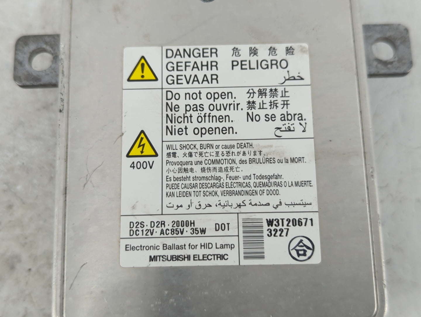 2013-2017 Mazda 5 Headlight Ballast Head Light - Oemusedautoparts1.com