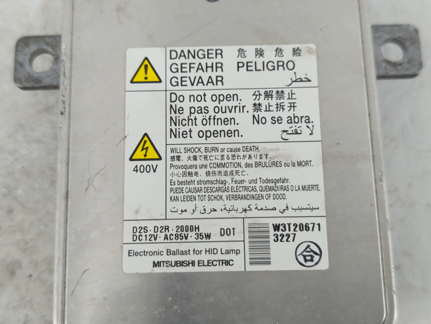 2013-2017 Mazda 5 Headlight Ballast Head Light - Oemusedautoparts1.com