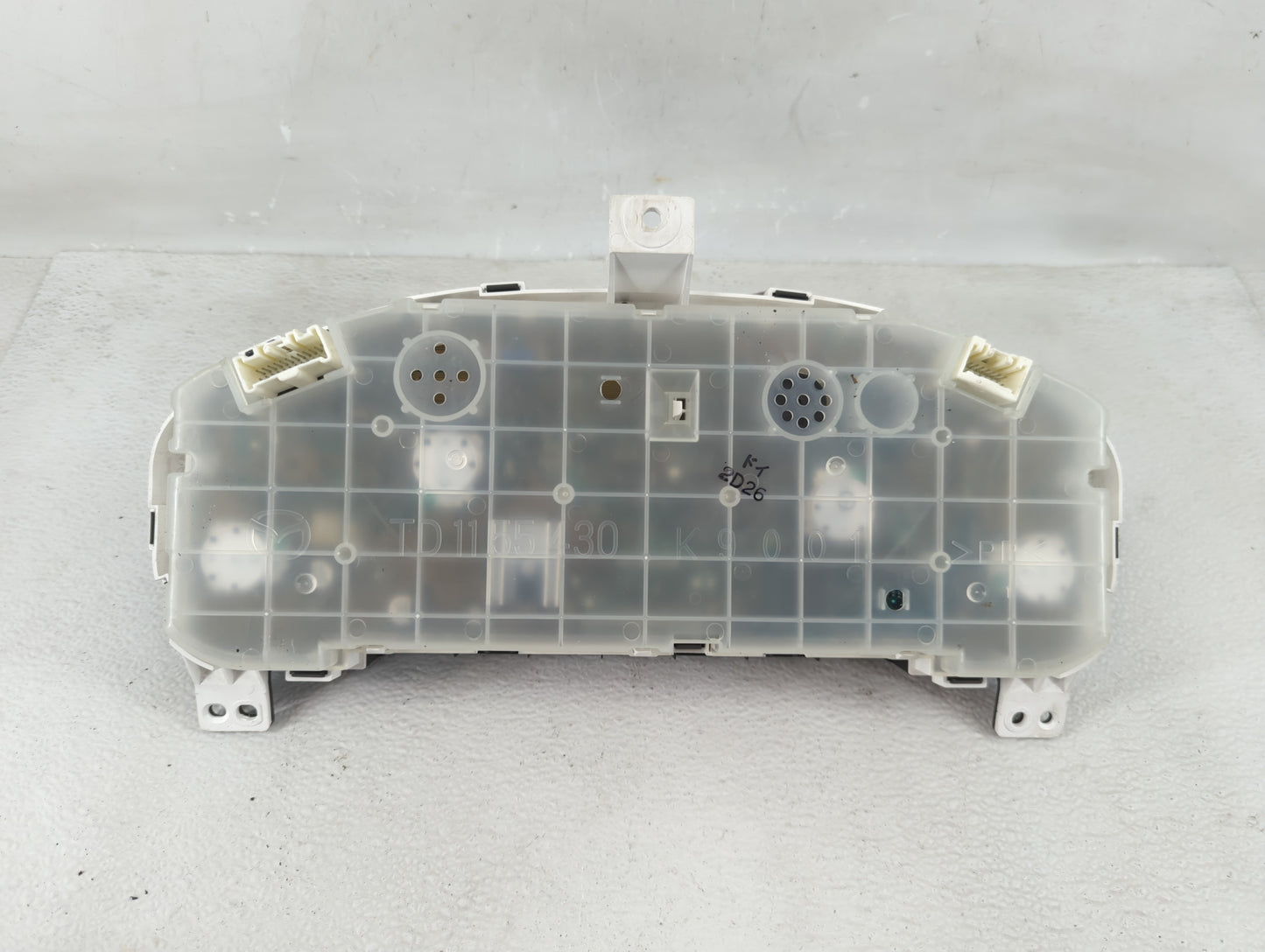 2011-2013 Mazda 6 Instrument Cluster Speedometer Gauges P/N:1155430 Fits Fits 2011 2012 2013 OEM Used Auto Parts - Oemusedau