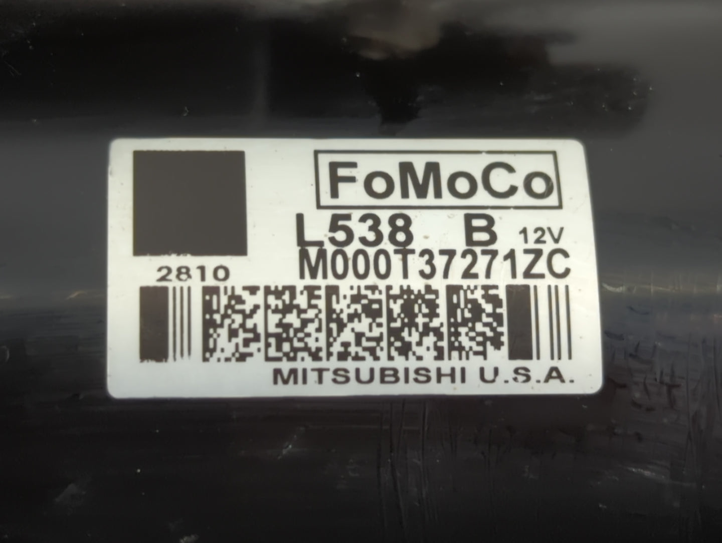 2010-2013 Mazda 6 Car Starter Motor Solenoid OEM Fits Fits 2010 2011 2012 2013 OEM Used Auto Parts - Oemusedautoparts1.com