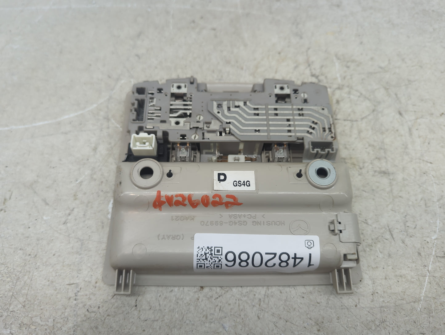 2009-2013 Mazda 6 Overhead Roof Console 1482086 - Oemusedautoparts1.com