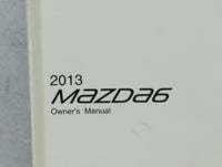 2013 Mazda 6 Owners Manual Book Guide P/N:9999-95-078C OEM Used Auto Parts - Oemusedautoparts1.com