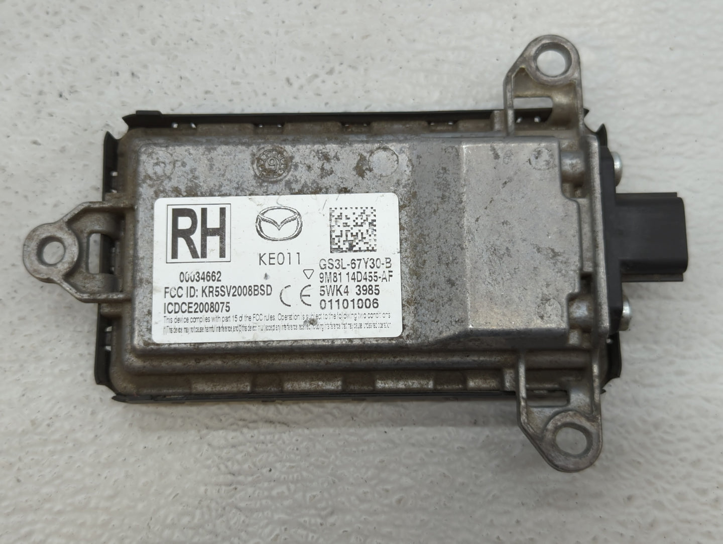 2013 Mazda 6 Back Up Sensor Backup Camera - Oemusedautoparts1.com