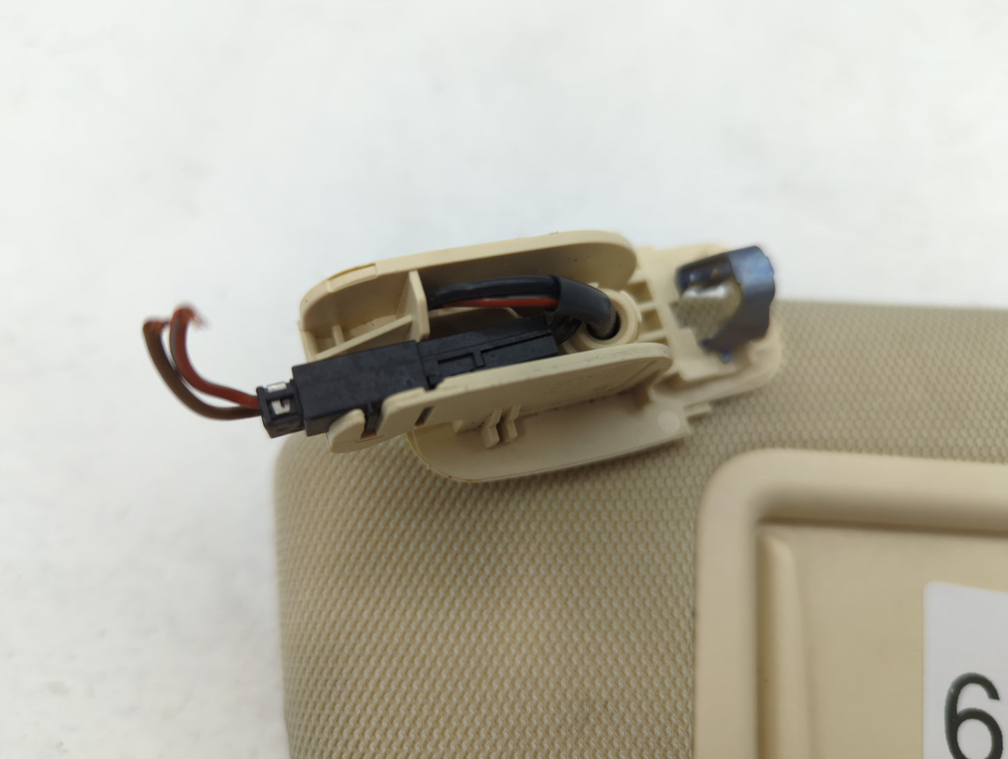 2013 Mazda 6 Sun Visor Shade Replacement Driver Left Mirror Fits OEM Used Auto Parts - Oemusedautoparts1.com
