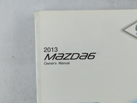 2013 Mazda 6 Owners Manual Book Guide P/N:9999-95-078C-13 8CJ2-EA-12C OEM Used Auto Parts - Oemusedautoparts1.com