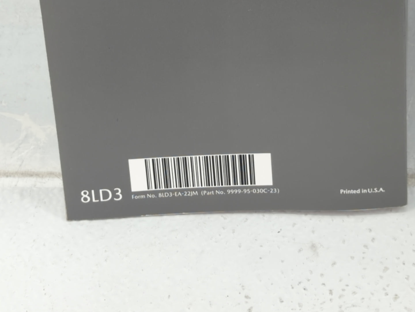 2013 Mazda Cx-30 Owners Manual Book Guide P/N:9999-95-030C OEM Used Auto Parts - Oemusedautoparts1.com