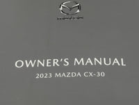 2013 Mazda Cx-30 Owners Manual Book Guide P/N:9999-95-030C OEM Used Auto Parts - Oemusedautoparts1.com
