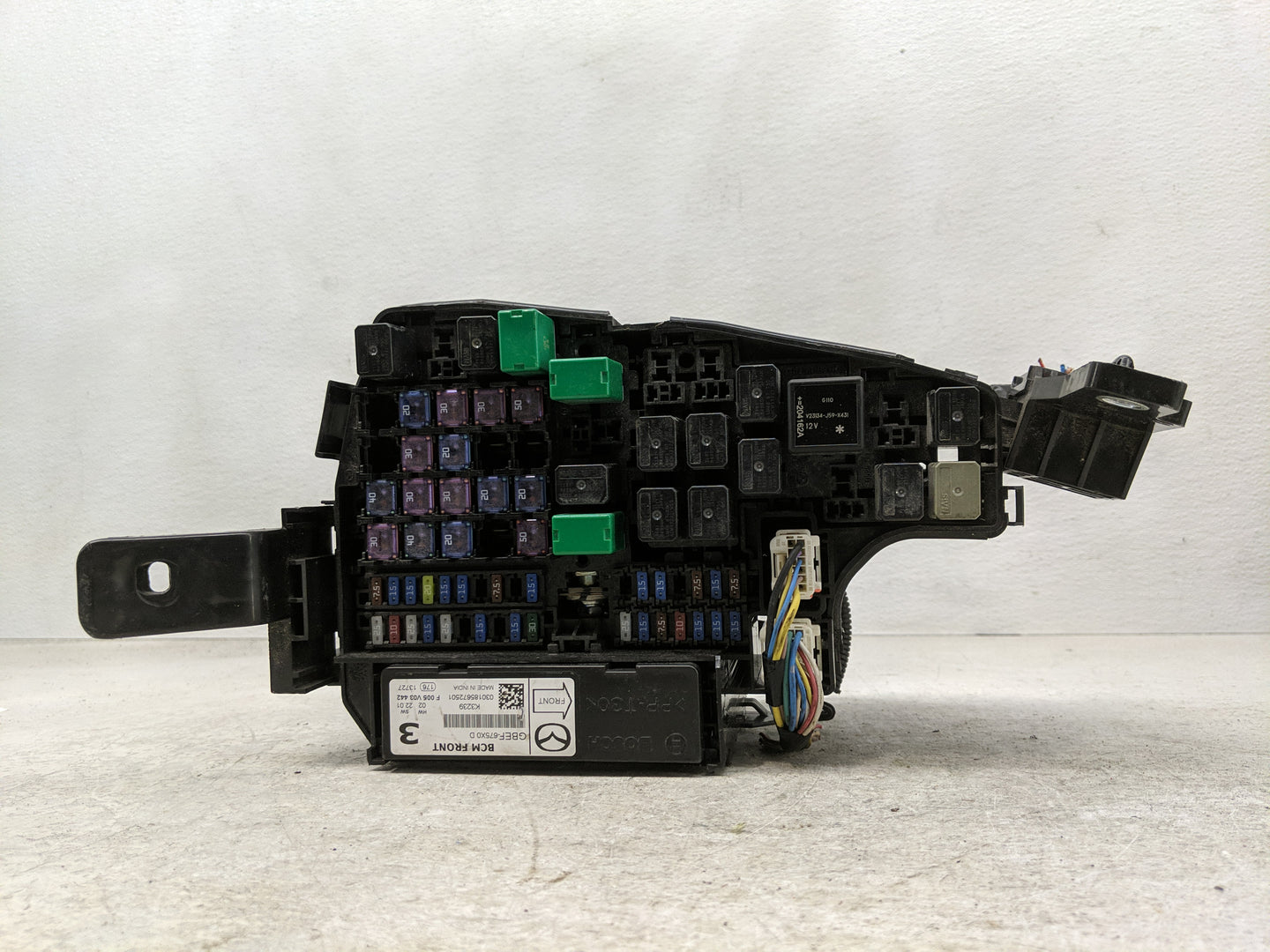 2013 Mazda Cx-5 Fusebox Fuse Box Panel Relay Module P/N:7154-7634-30 Fits Fits 2014 2015 OEM Used Auto Parts - Oemusedautopa