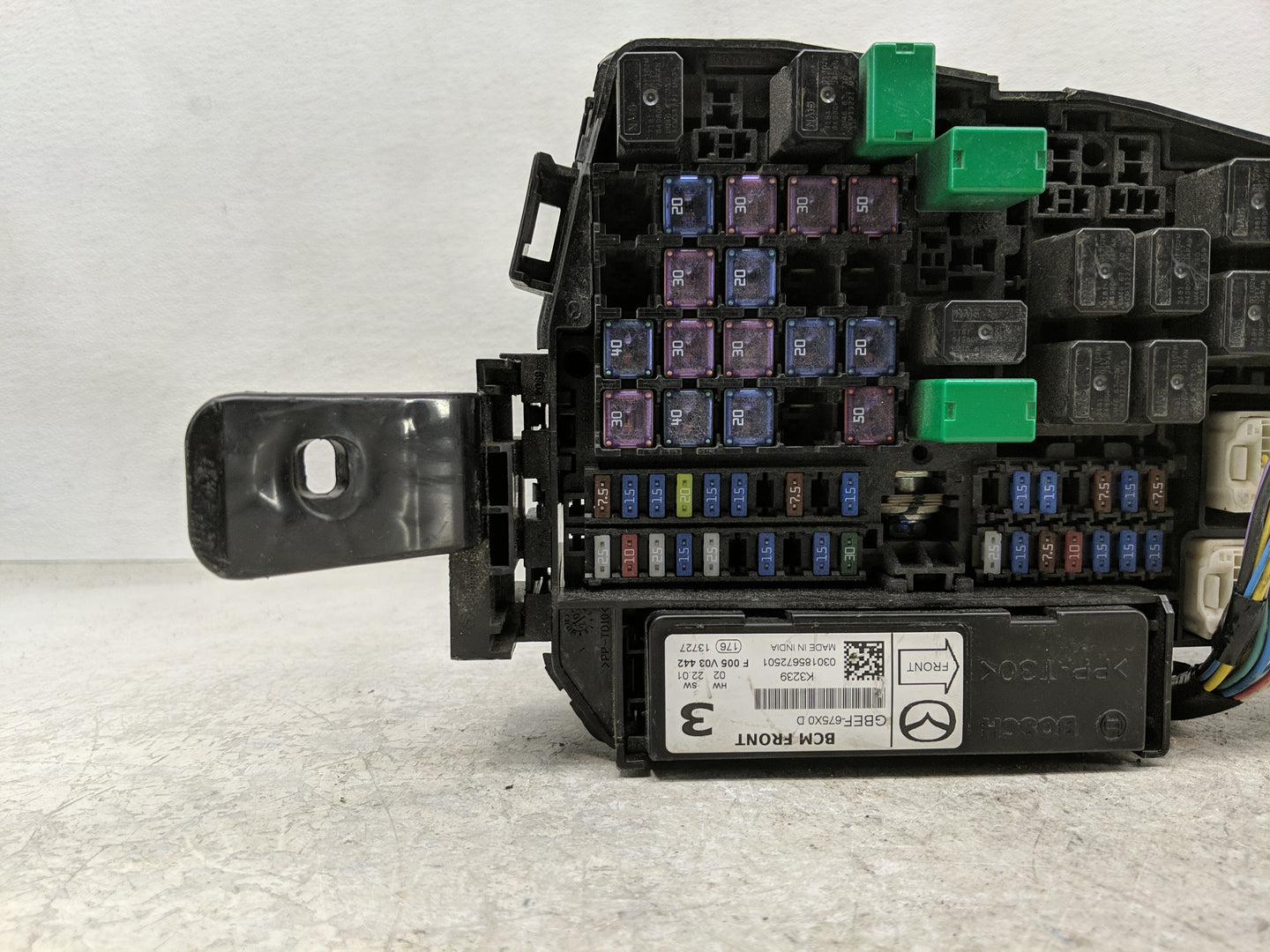 2013 Mazda Cx-5 Fusebox Fuse Box Panel Relay Module P/N:7154-7634-30 Fits Fits 2014 2015 OEM Used Auto Parts - Oemusedautopa
