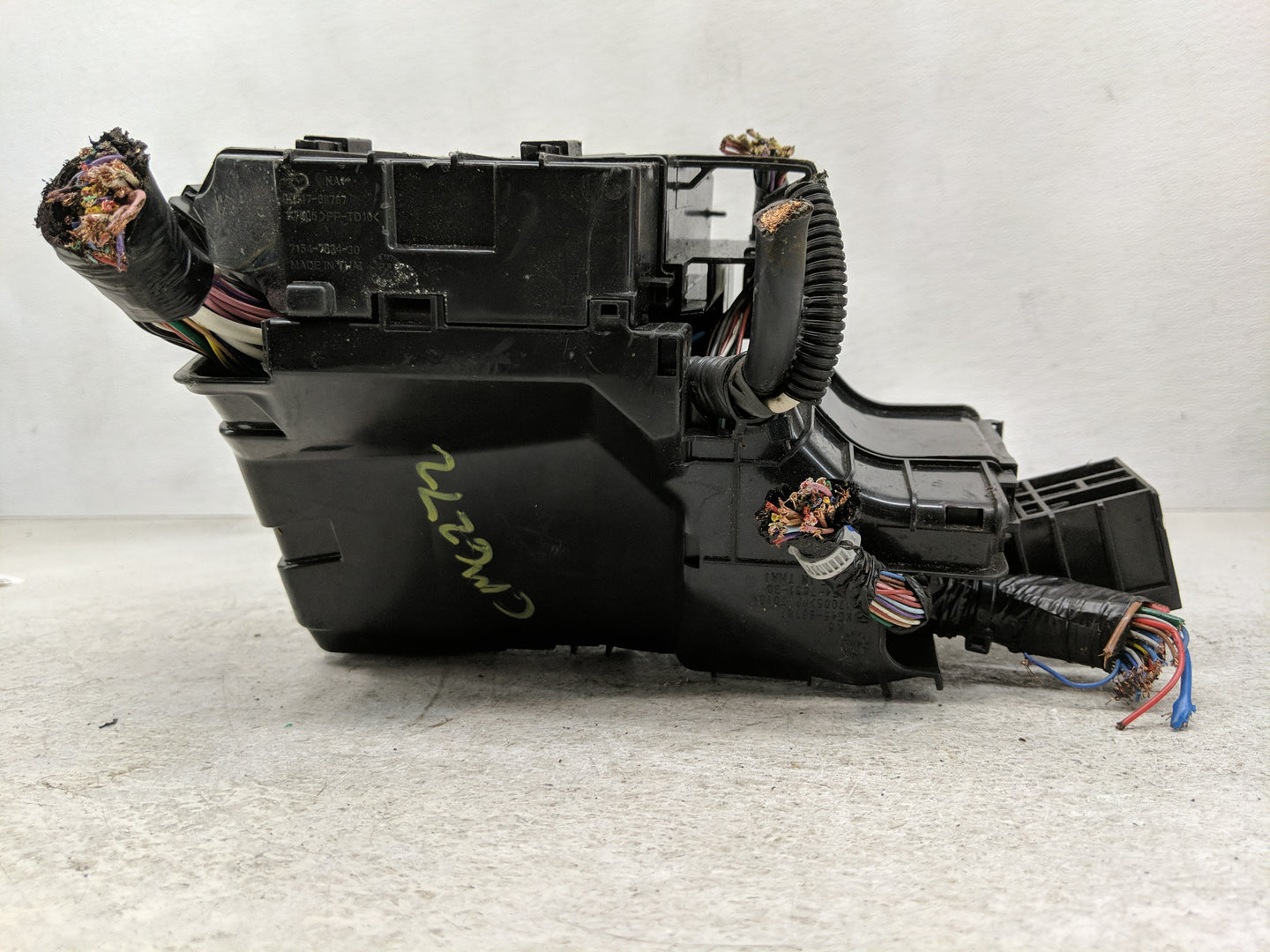 2013 Mazda Cx-5 Fusebox Fuse Box Panel Relay Module P/N:7154-7634-30 Fits Fits 2014 2015 OEM Used Auto Parts - Oemusedautopa