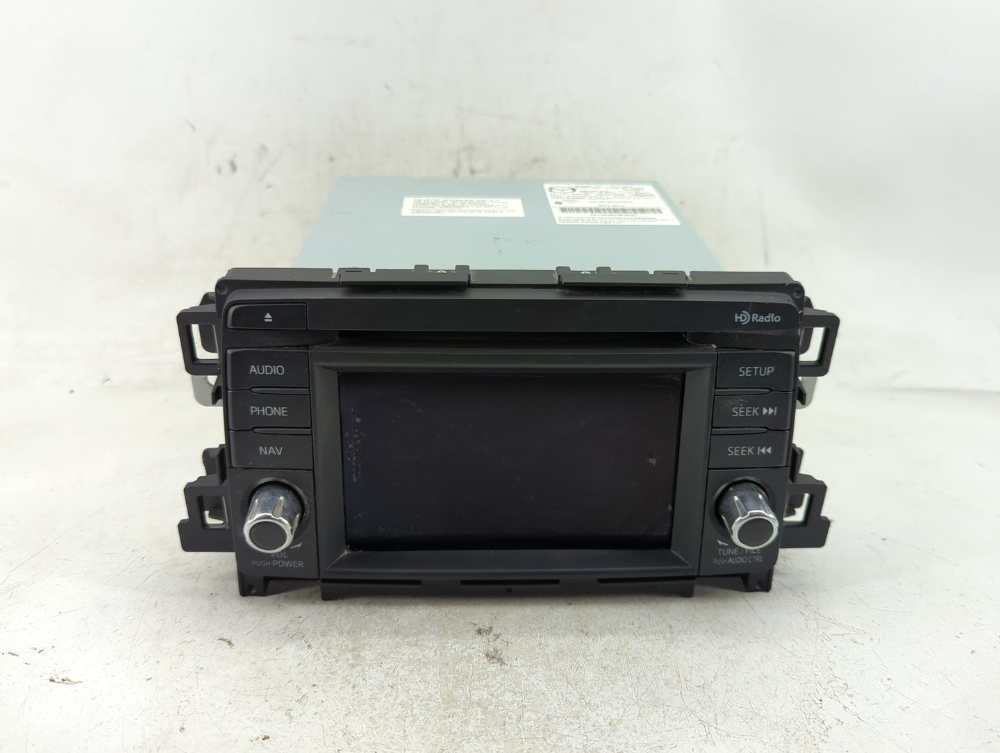 2013-2015 Mazda Cx-5 Radio AM FM Cd Player Receiver Replacement P/N:KD3566DV0A Fits Fits 2013 2014 2015 OEM Used Auto Parts 