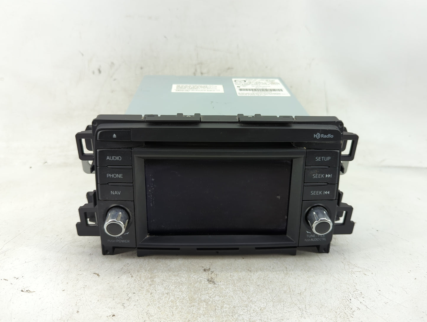 2013-2015 Mazda Cx-5 Radio AM FM Cd Player Receiver Replacement P/N:KD3566DV0A Fits Fits 2013 2014 2015 OEM Used Auto Parts 