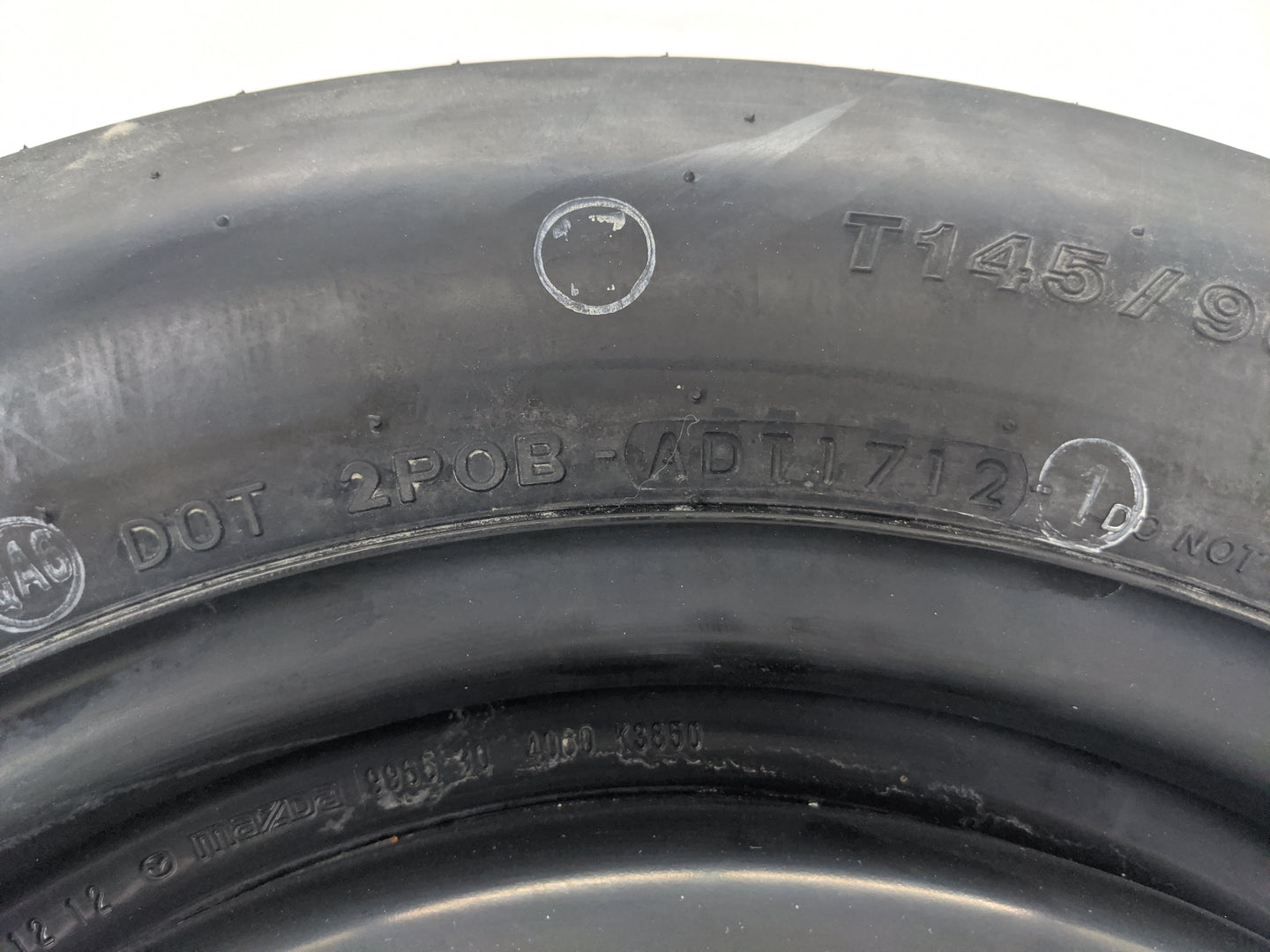 2013-2022 Mazda Cx-5 Spare Donut Tire Wheel Rim Oem - Oemusedautoparts1.com