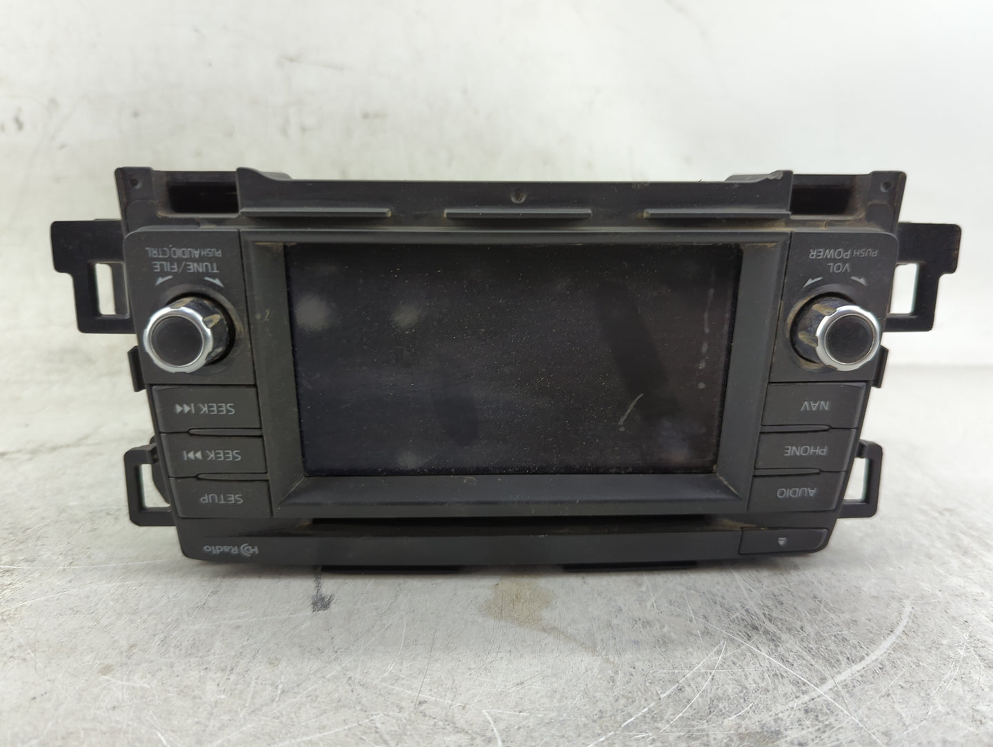 2013-2015 Mazda Cx-5 Radio AM FM Cd Player Receiver Replacement P/N:KE4066DV0 16700003 Fits Fits 2013 2014 2015 OEM Used Aut