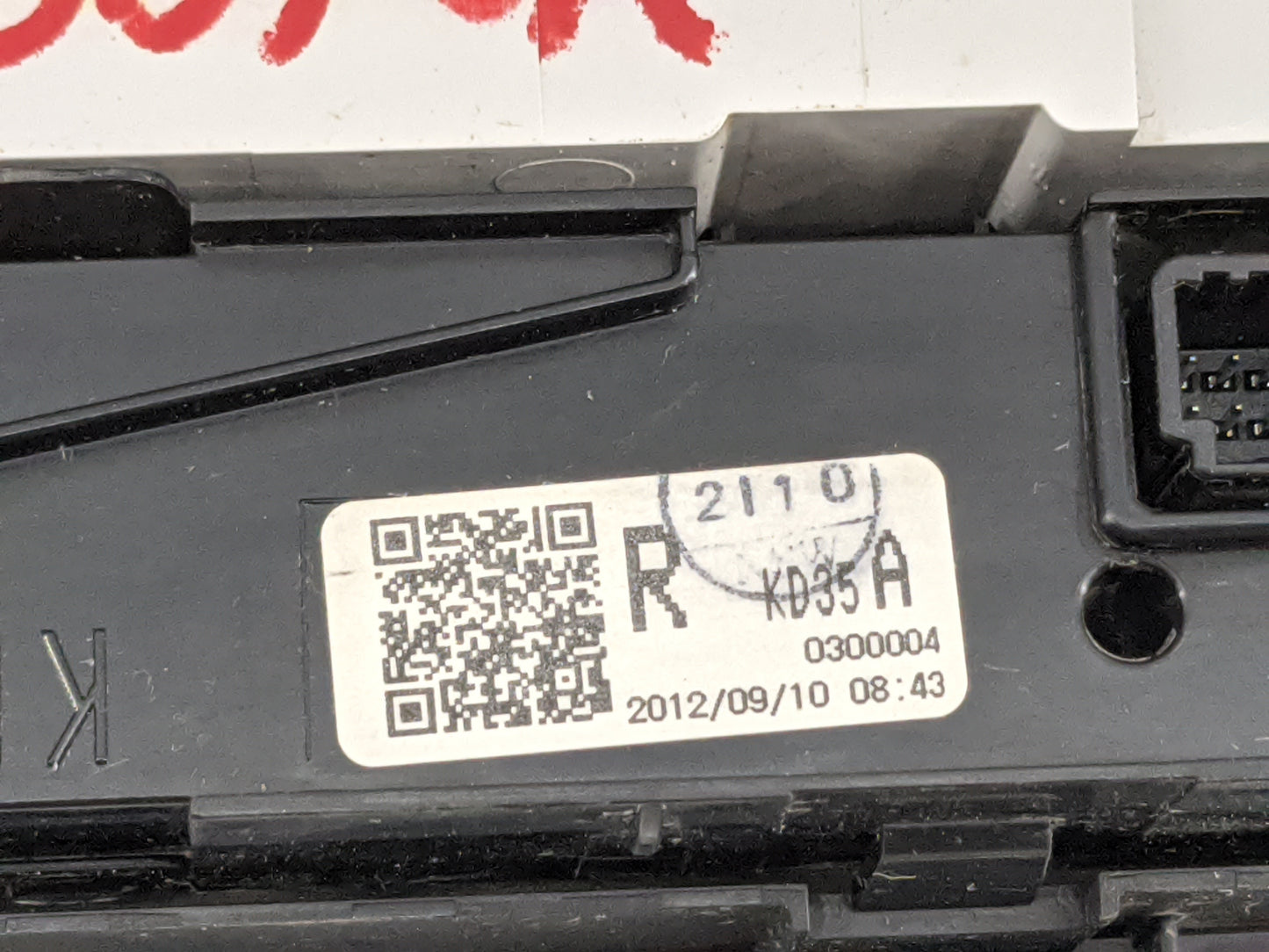 2013-2015 Mazda Cx-5 Climate Control Module Temperature AC/Heater Replacement P/N:KD35A Fits Fits 2013 2014 2015 OEM Used Au