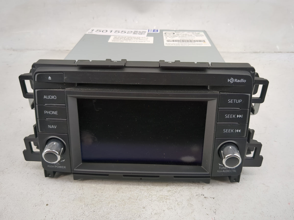 2013-2015 Mazda Cx-5 Radio AM FM Cd Player Receiver Replacement P/N:KE4066DV0A 16700003 Fits Fits 2013 2014 2015 OEM Used Au