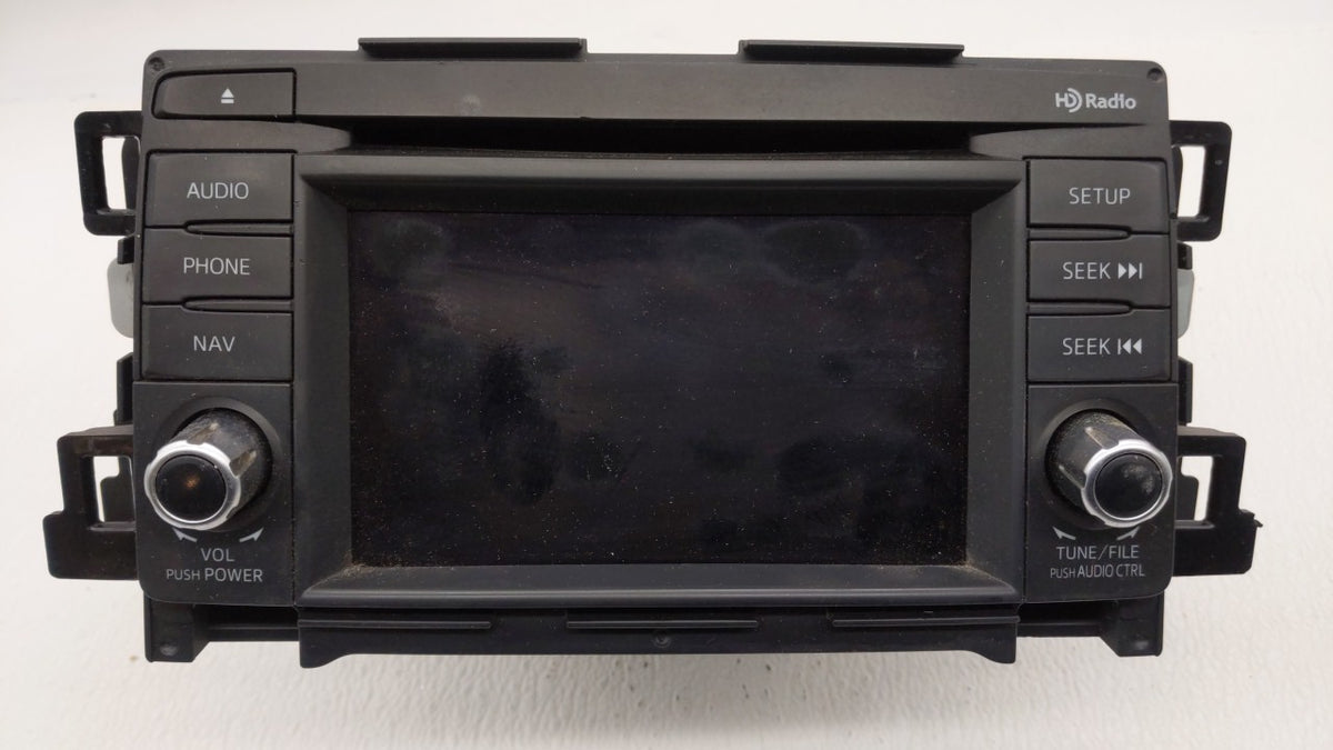 2013-2015 Mazda Cx-5 Radio AM FM Cd Player Receiver Replacement P/N:KD35 66 DV0A KD3566DV0A Fits Fits 2013 2014 2015 OEM Use