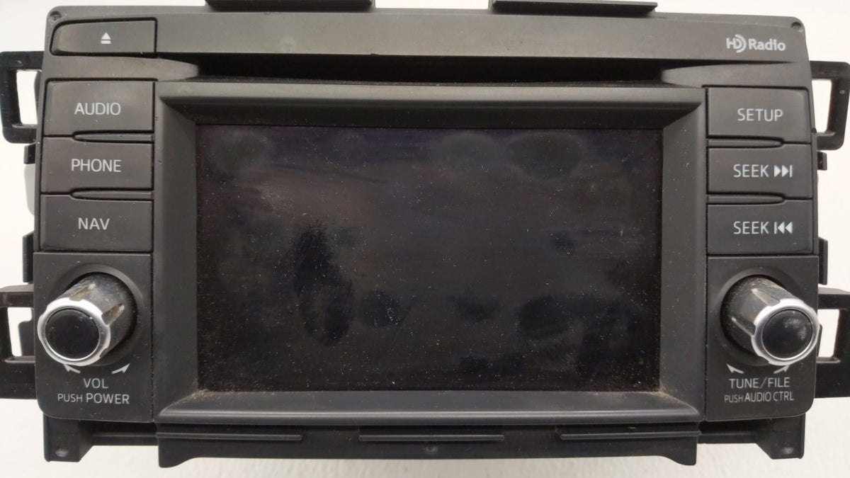 2013-2015 Mazda Cx-5 Radio AM FM Cd Player Receiver Replacement P/N:KD35 66 DV0A KD3566DV0A Fits Fits 2013 2014 2015 OEM Use