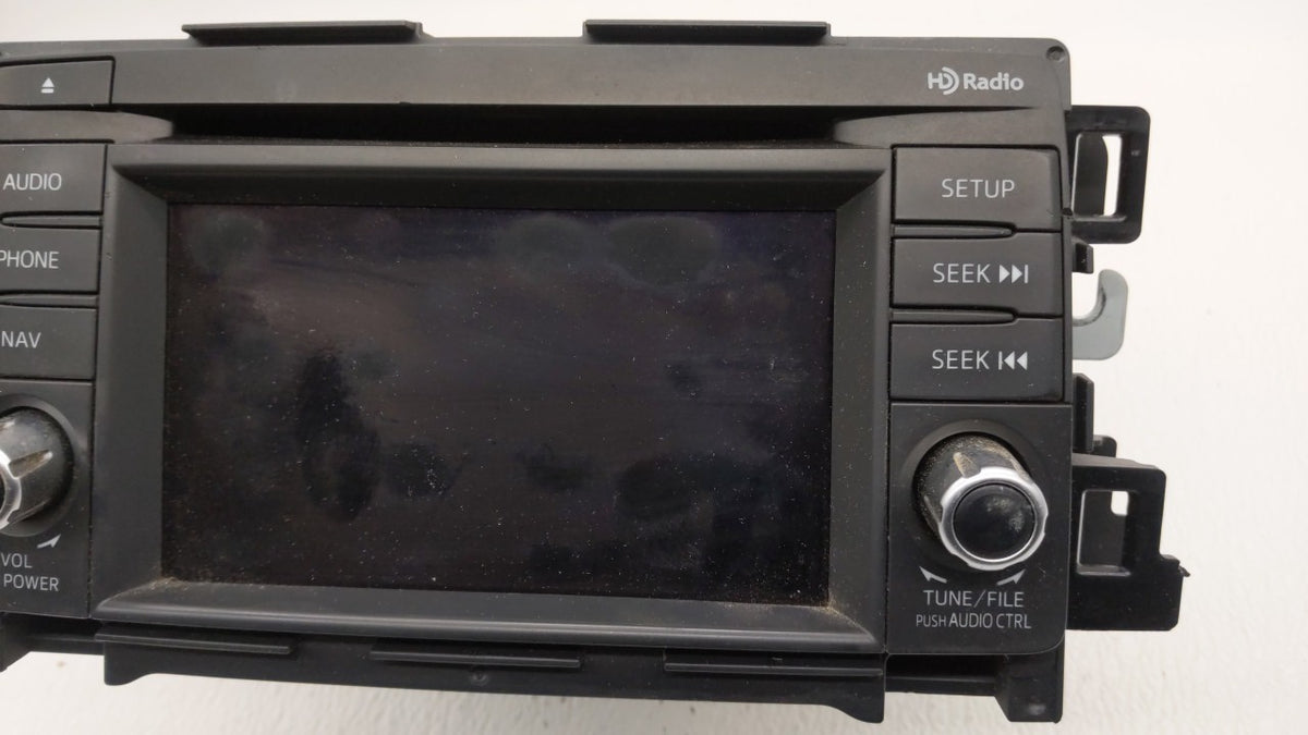 2013-2015 Mazda Cx-5 Radio AM FM Cd Player Receiver Replacement P/N:KD35 66 DV0A KD3566DV0A Fits Fits 2013 2014 2015 OEM Use