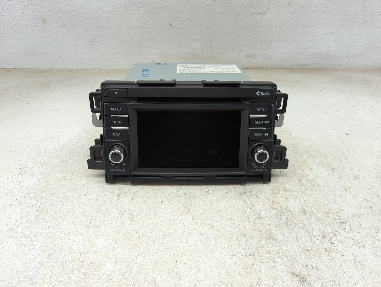 2013-2015 Mazda Cx-5 Radio AM FM Cd Player Receiver Replacement P/N:CV-VM02E0JM KJ0166DV0B, 16700170 Fits Fits 2013 2014 201