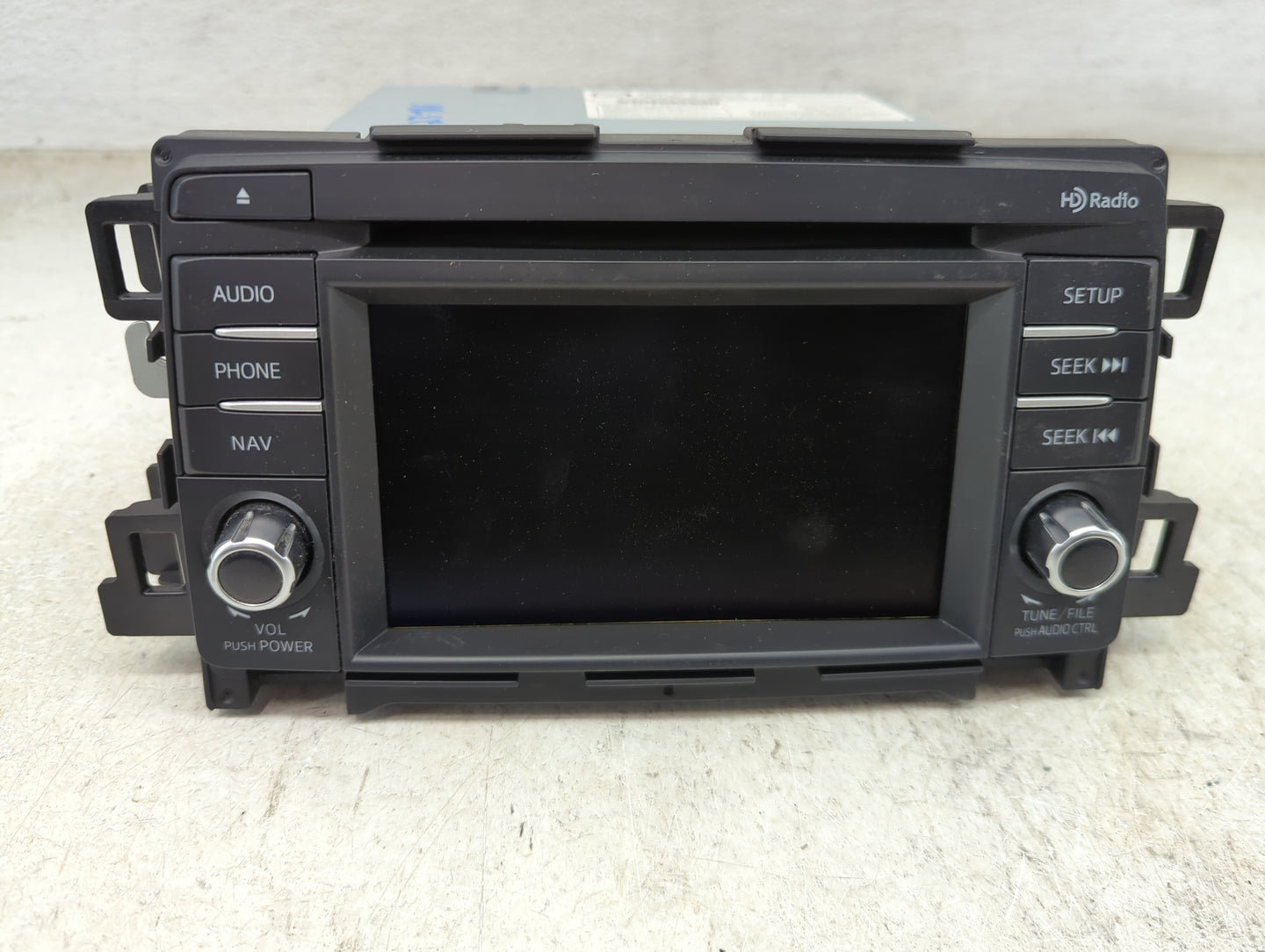 2013-2015 Mazda Cx-5 Radio AM FM Cd Player Receiver Replacement P/N:CV-VM02E0JM KJ0166DV0B, 16700170 Fits Fits 2013 2014 201