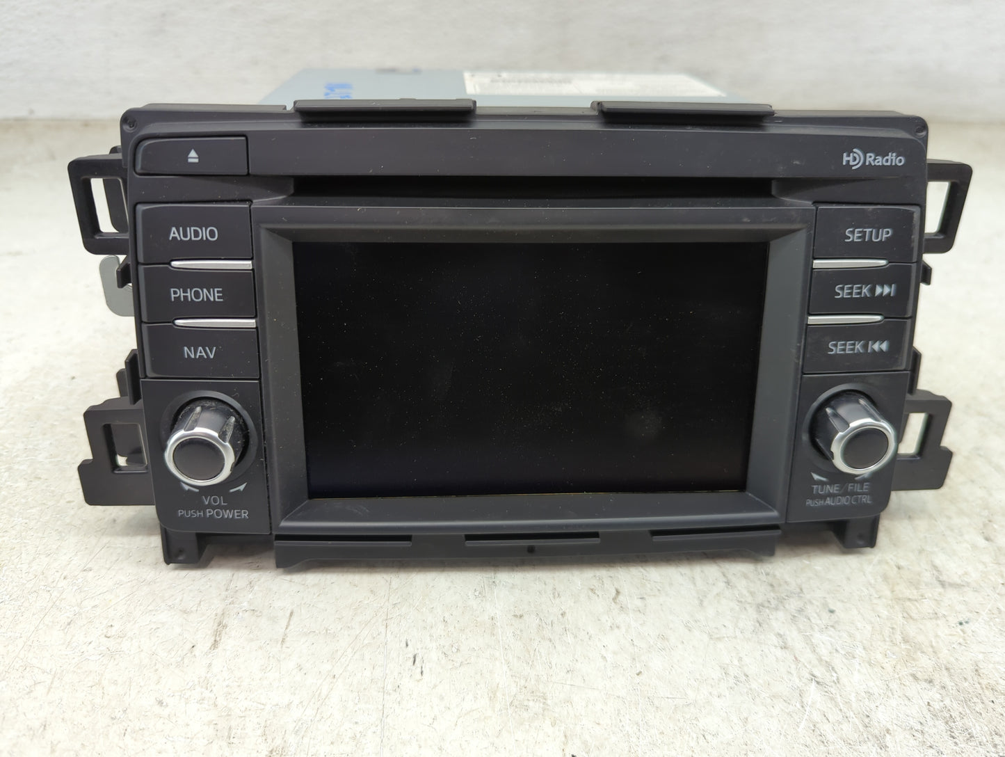 2013-2015 Mazda Cx-5 Radio AM FM Cd Player Receiver Replacement P/N:CV-VM02E0JM KJ0166DV0B, 16700170 Fits Fits 2013 2014 201