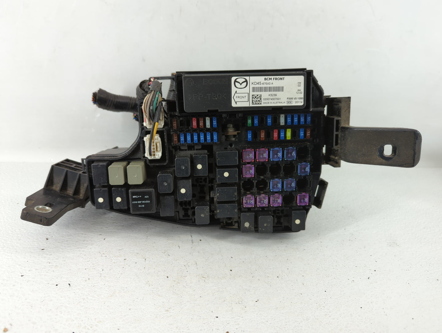 2013-2022 Mazda Cx-5 Fusebox Fuse Box Panel Relay Module P/N:KD45 66760 Fits OEM Used Auto Parts - Oemusedautoparts1.com