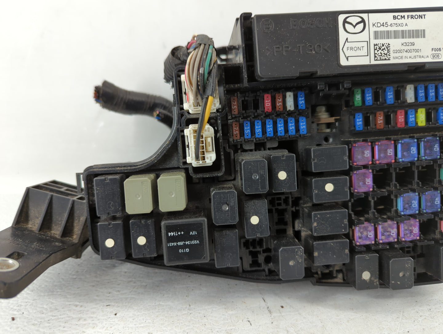 2013-2022 Mazda Cx-5 Fusebox Fuse Box Panel Relay Module P/N:KD45 66760 Fits OEM Used Auto Parts - Oemusedautoparts1.com