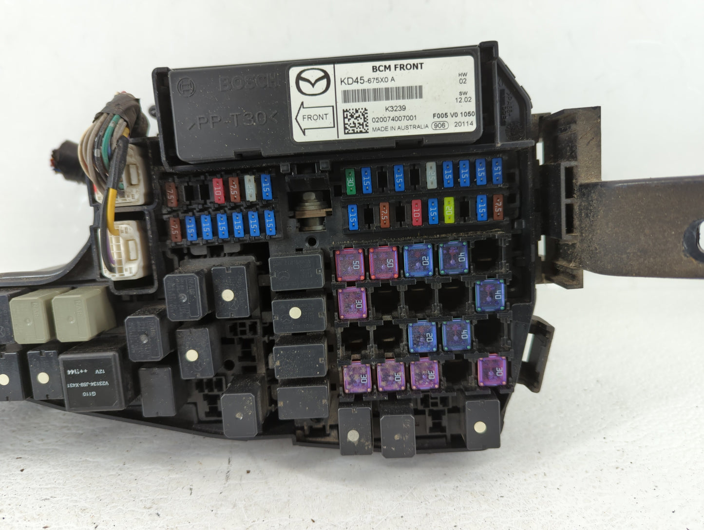 2013-2022 Mazda Cx-5 Fusebox Fuse Box Panel Relay Module P/N:KD45 66760 Fits OEM Used Auto Parts - Oemusedautoparts1.com