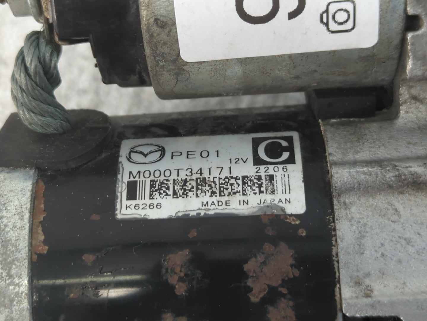 2013-2017 Mazda Cx-5 Car Starter Motor Solenoid OEM P/N:M000T341771 Fits OEM Used Auto Parts - Oemusedautoparts1.com