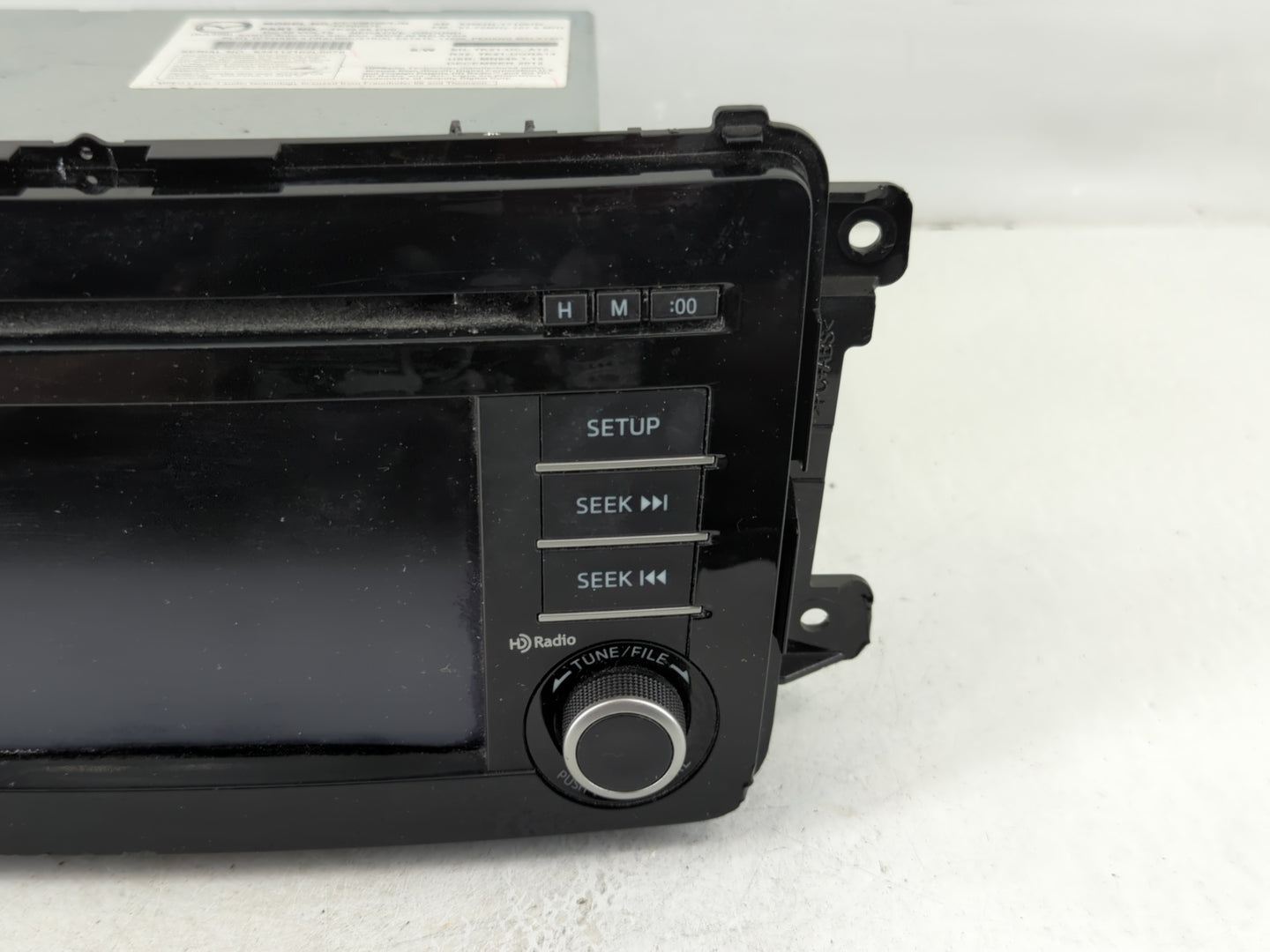 2013-2015 Mazda Cx-9 Radio AM FM Cd Player Receiver Replacement P/N:TK22 66 DV0 Fits Fits 2013 2014 2015 OEM Used Auto Parts