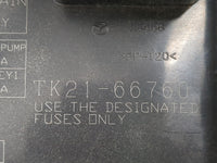 2013-2015 Mazda Cx-9 Fusebox Fuse Box Panel Relay Module P/N:TK21-66760 Fits Fits 2013 2014 2015 OEM Used Auto Parts - Oemus