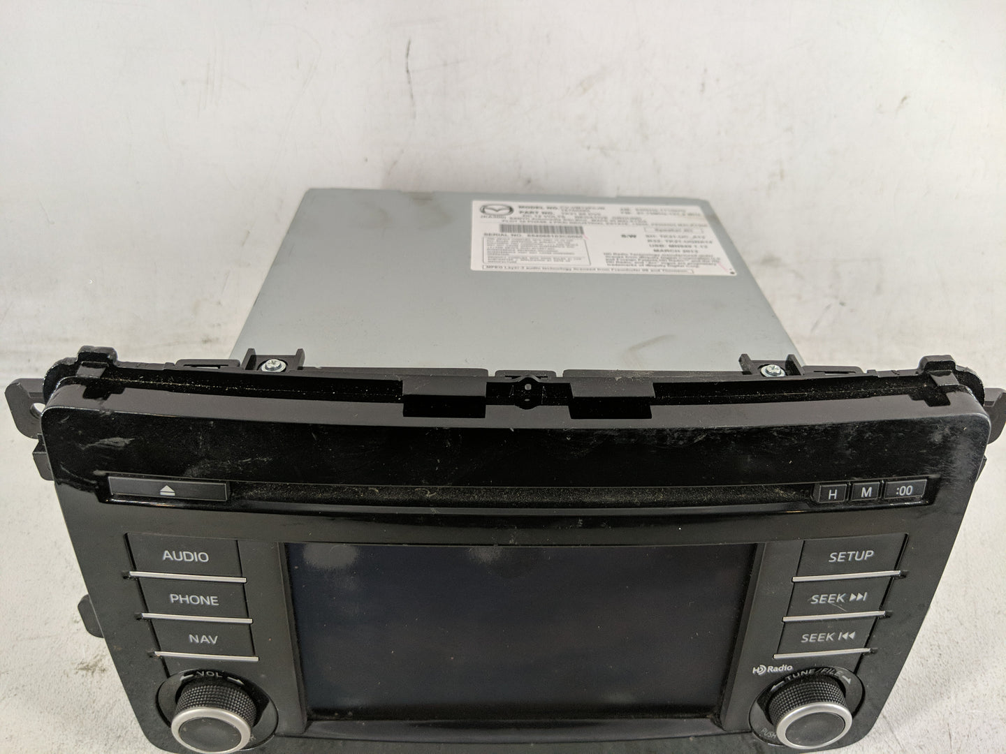 2013-2015 Mazda Cx-9 Radio AM FM Cd Player Receiver Replacement P/N:TK21 66 DV0 Fits Fits 2013 2014 2015 OEM Used Auto Parts