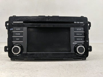 2013-2015 Mazda Cx-9 Radio AM FM Cd Player Receiver Replacement P/N:1K22 66 DV0 Fits Fits 2013 2014 2015 OEM Used Auto Parts