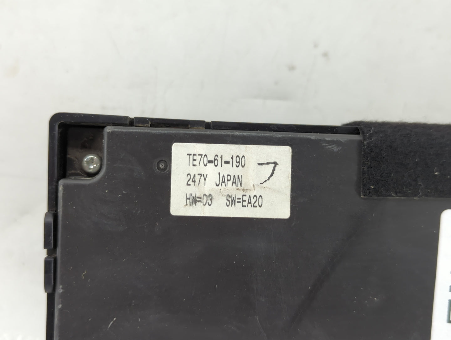 2010-2015 Mazda Cx-9 Climate Control Module Temperature AC/Heater Replacement P/N:TE70-61-190 Fits OEM Used Auto Parts - Oem