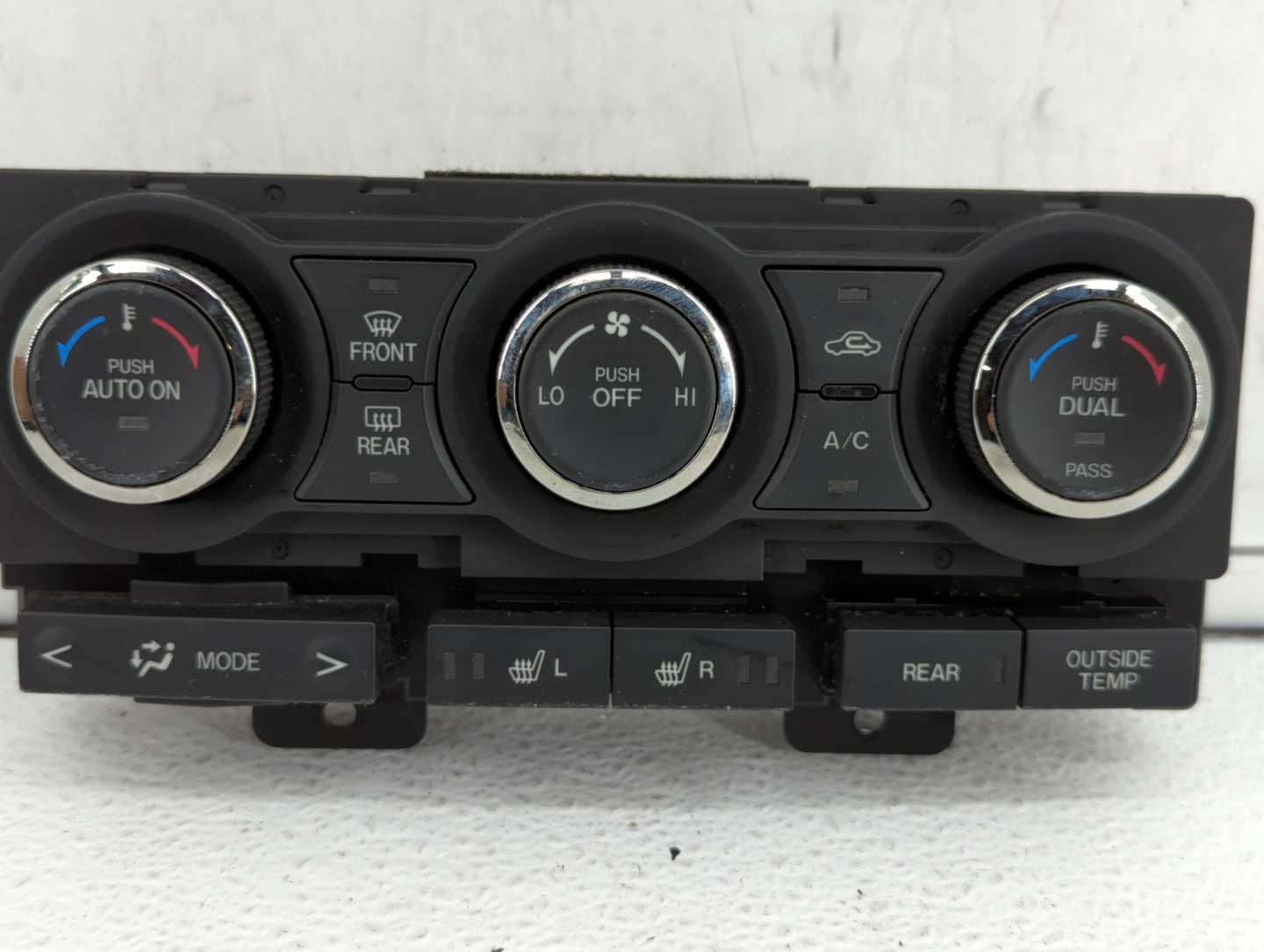 2010-2015 Mazda Cx-9 Climate Control Module Temperature AC/Heater Replacement P/N:TE70-61-190 Fits OEM Used Auto Parts - Oem