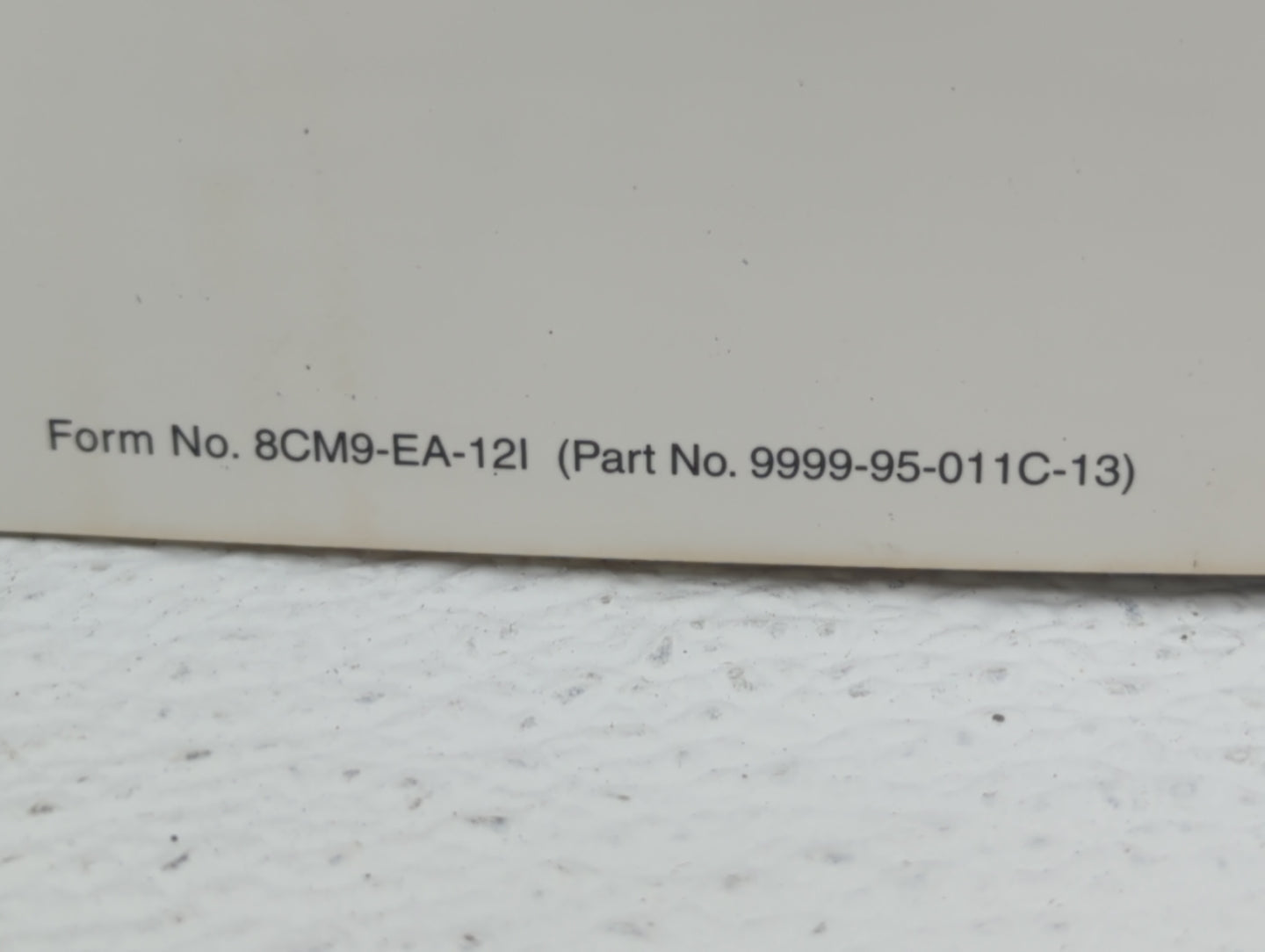 2013 Mazda Cx-9 Owners Manual Book Guide OEM Used Auto Parts - Oemusedautoparts1.com