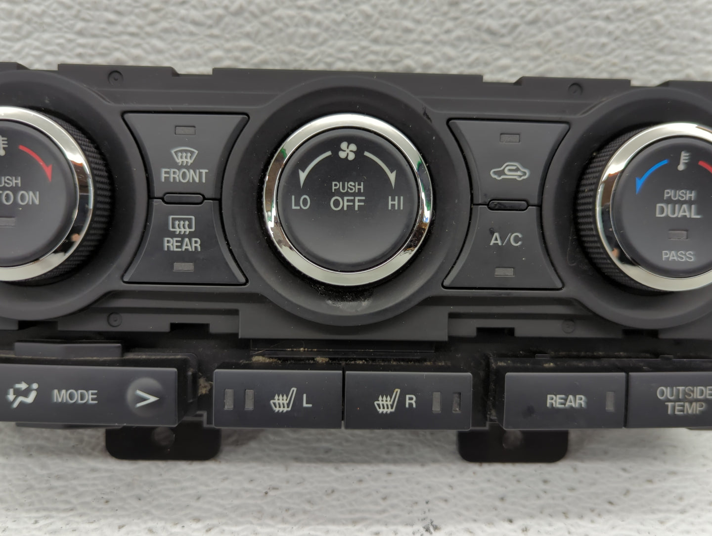 2010-2015 Mazda Cx-9 Climate Control Module Temperature AC/Heater Replacement P/N:TE70-61-190 Fits OEM Used Auto Parts - Oem