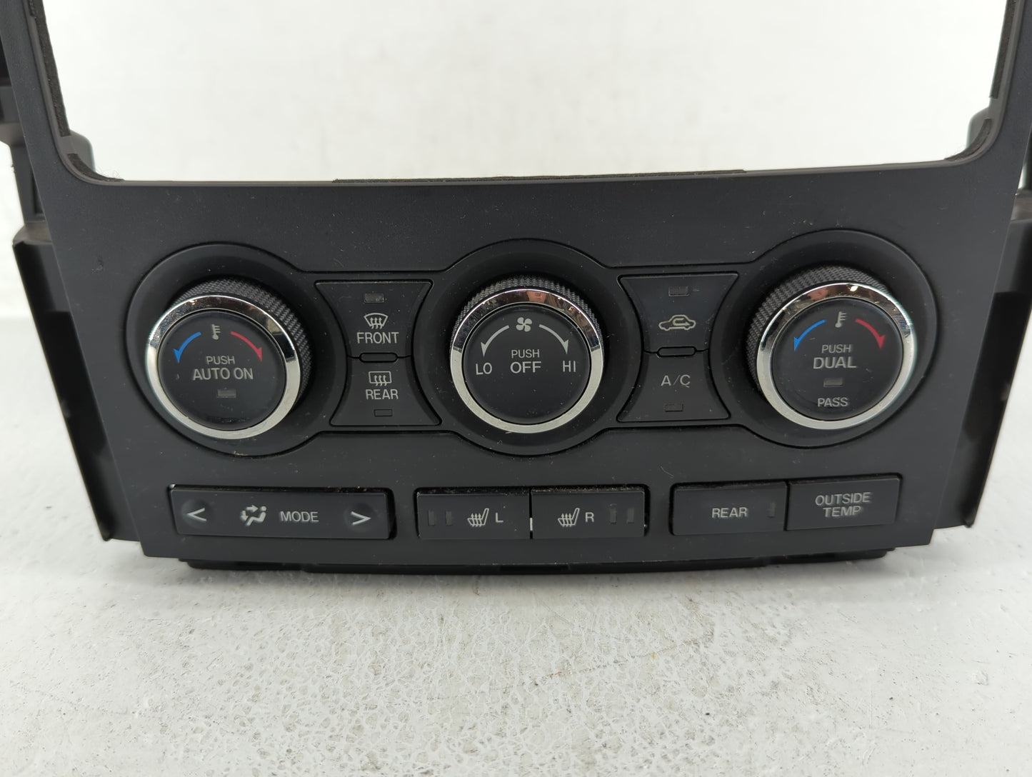 2010-2015 Mazda Cx-9 Climate Control Module Temperature AC/Heater Replacement P/N:TE70-61-190 Fits OEM Used Auto Parts - Oem