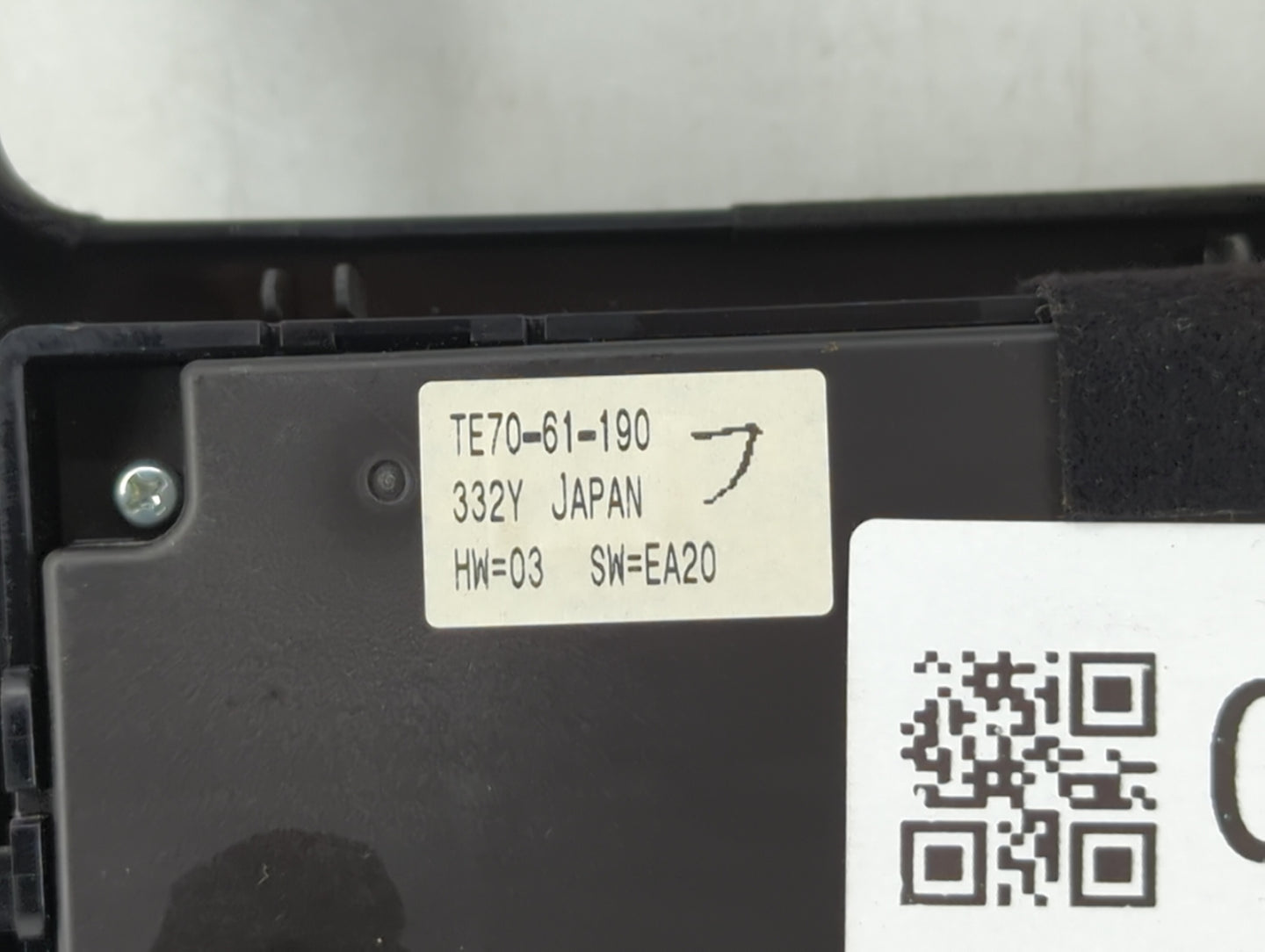 2010-2015 Mazda Cx-9 Climate Control Module Temperature AC/Heater Replacement P/N:TE70-61-190 Fits OEM Used Auto Parts - Oem
