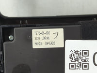 2010-2015 Mazda Cx-9 Climate Control Module Temperature AC/Heater Replacement P/N:TE70-61-190 Fits OEM Used Auto Parts - Oem