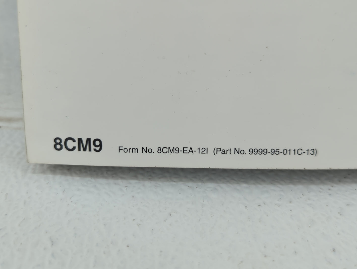 2013 Mazda Cx-9 Owners Manual Book Guide OEM Used Auto Parts - Oemusedautoparts1.com